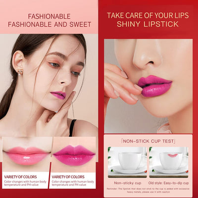 3 Pcs Magic Color Change Lipstick Set