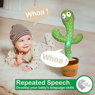 Rechargeable Dancing Cactus Toy with Songs